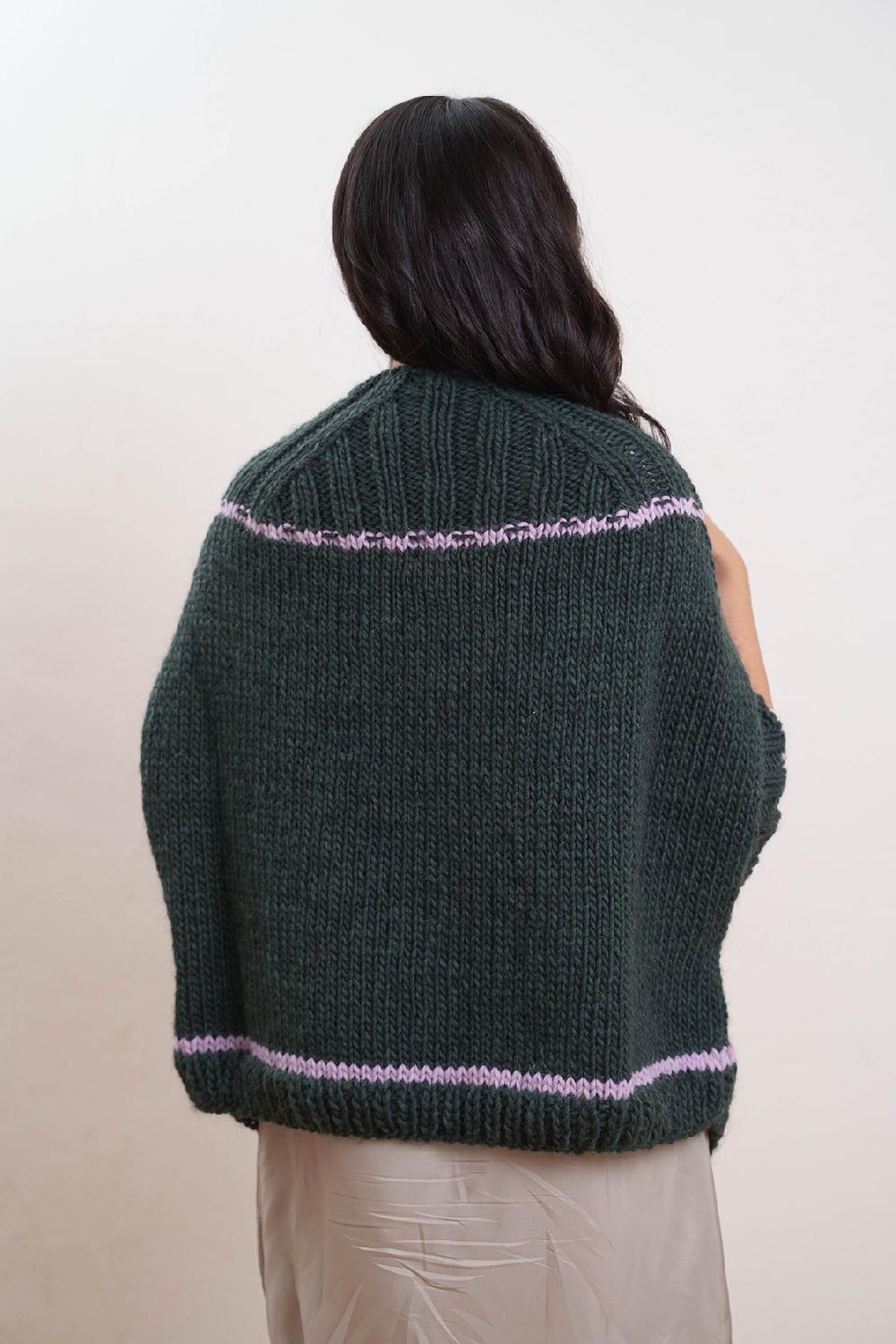 Tricot à Porter Poncho Hotsell