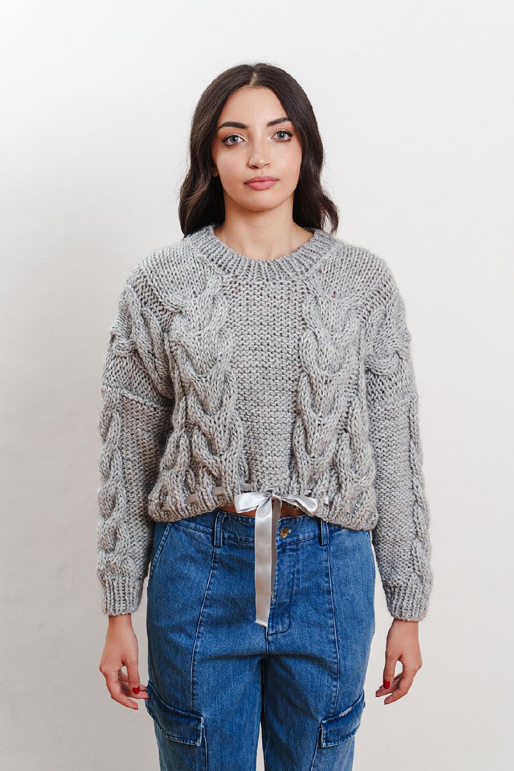 Tricot à Porter Maglia trecce Nuovo