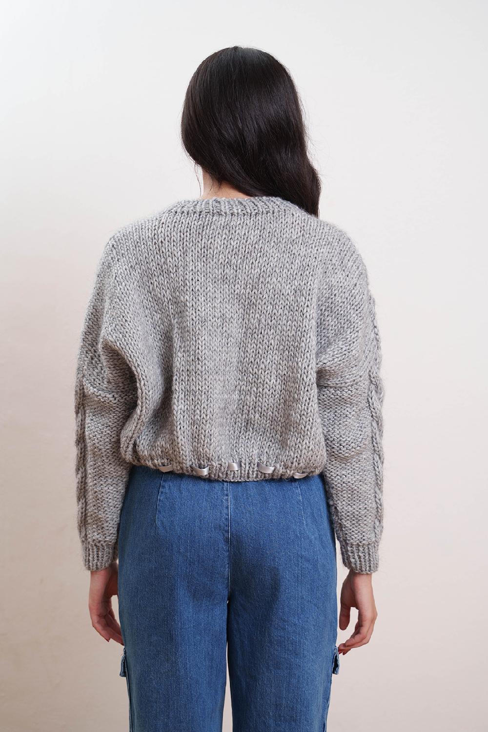 Tricot à Porter Maglia trecce Nuovo