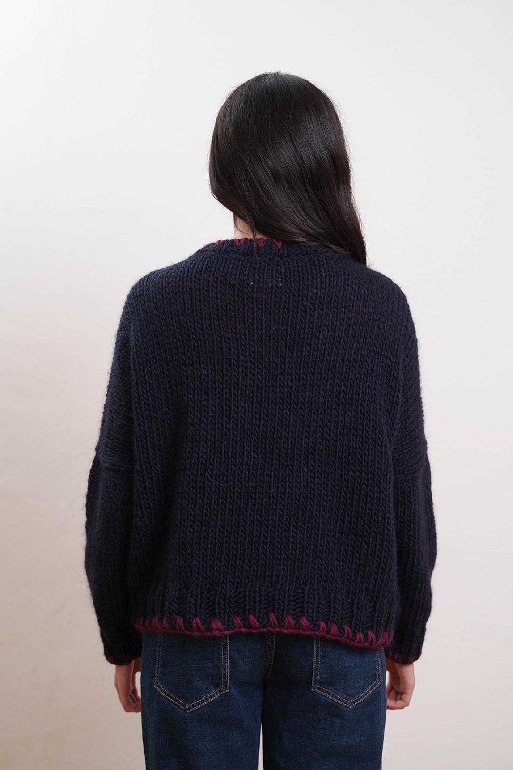 Tricot à Porter Pullover giro taschina Soddisfazione Garantita