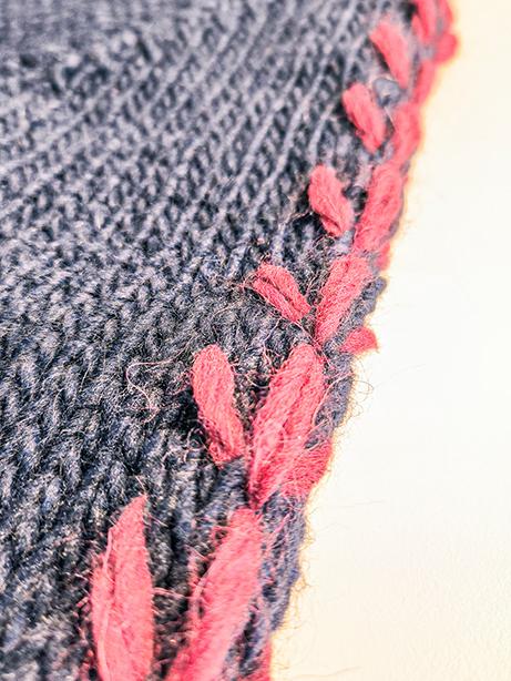 Tricot à Porter Maglia giro collo manica con ricami in costa e pp ai polsi Qualità Garantita