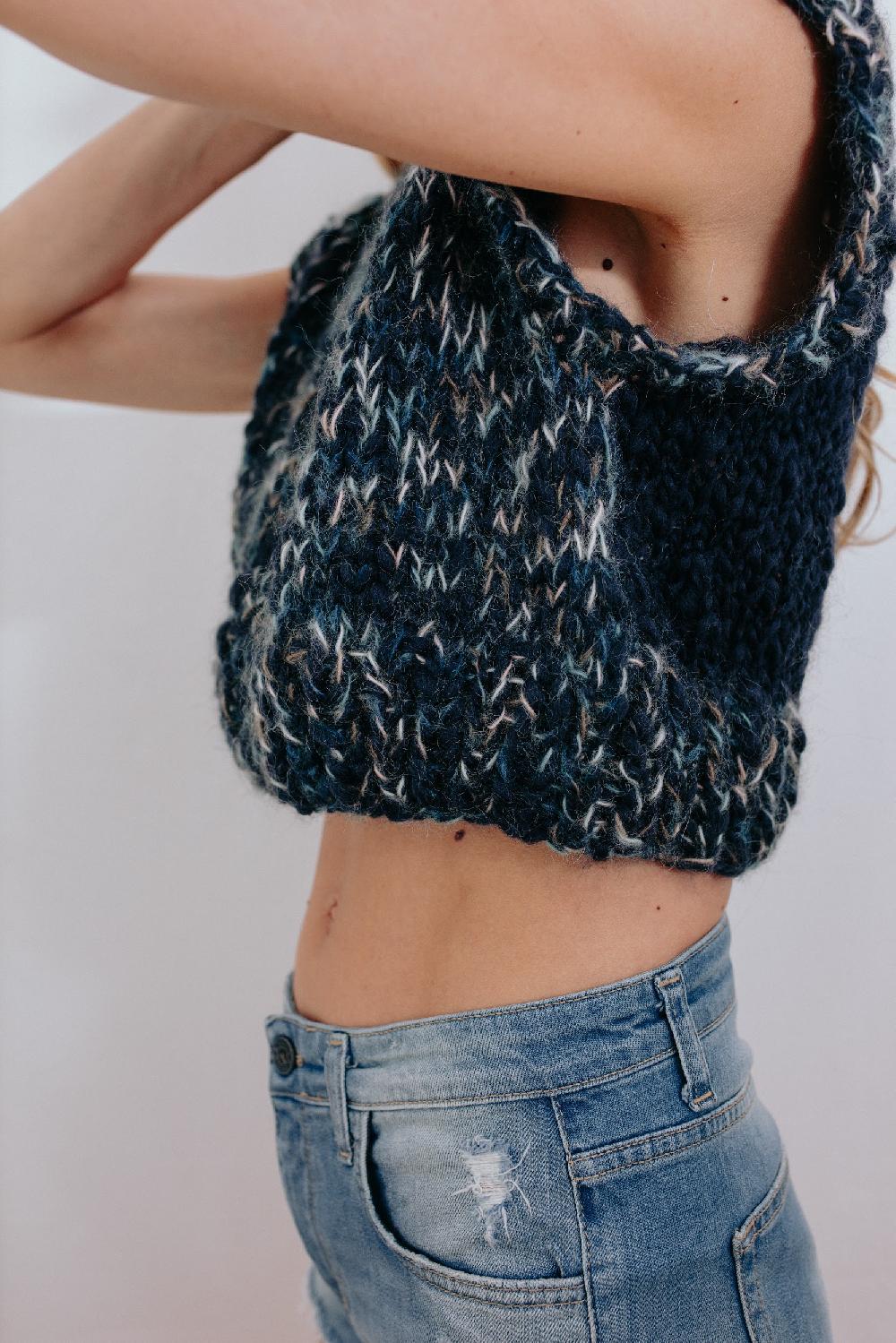 Tricot à Porter Gilet corto Promozione Limitata