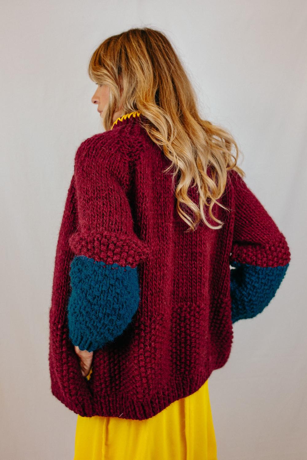 Tricot à Porter Bomber manica ragian Convenienza