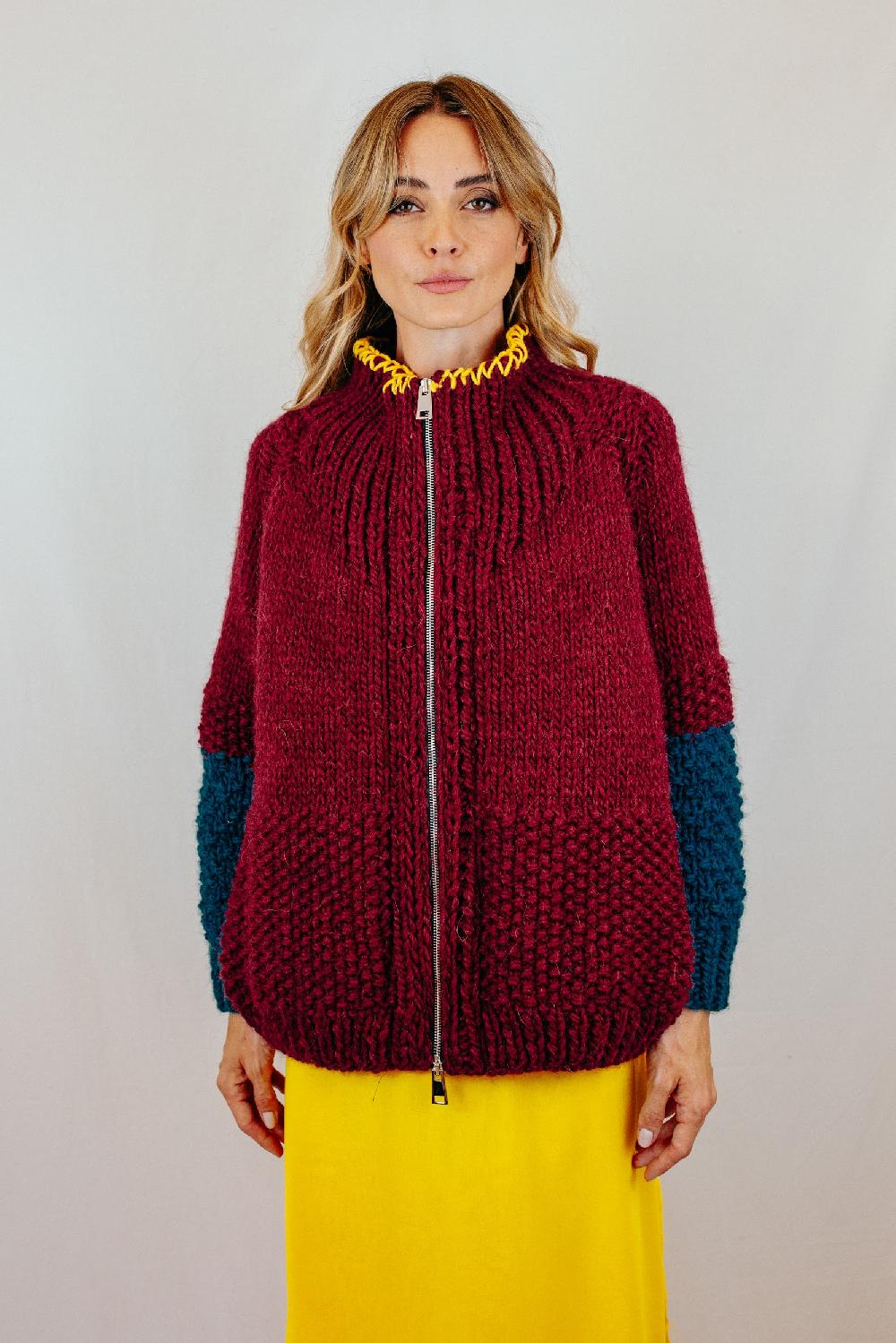 Tricot à Porter Bomber manica ragian Convenienza