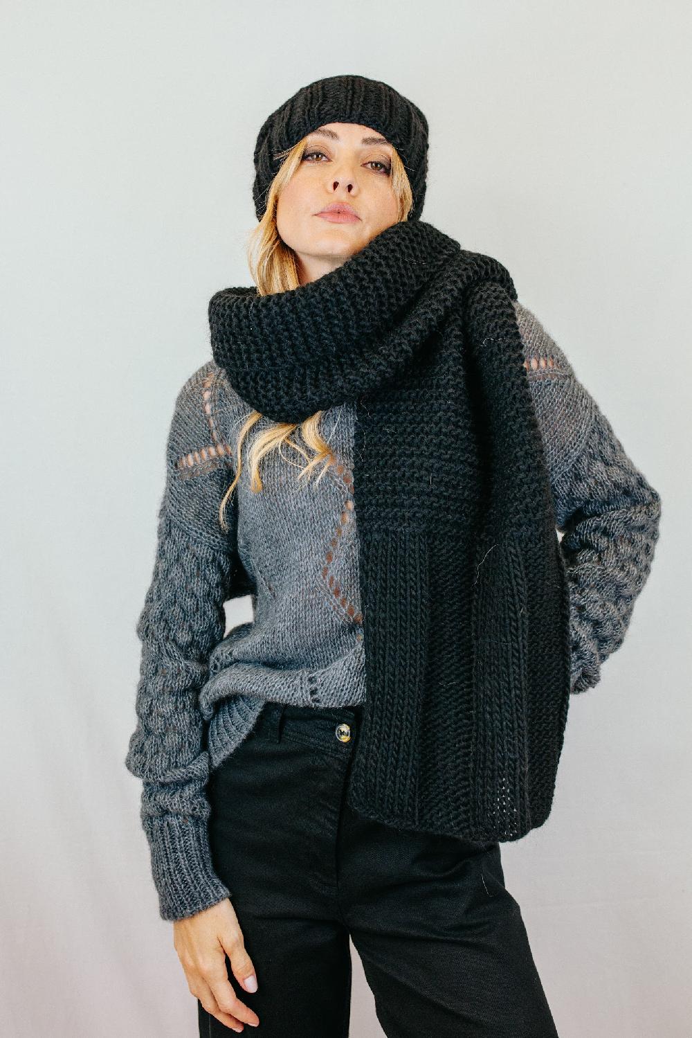 Tricot à Porter Sciarpa t.u. con maxi coste Offerte
