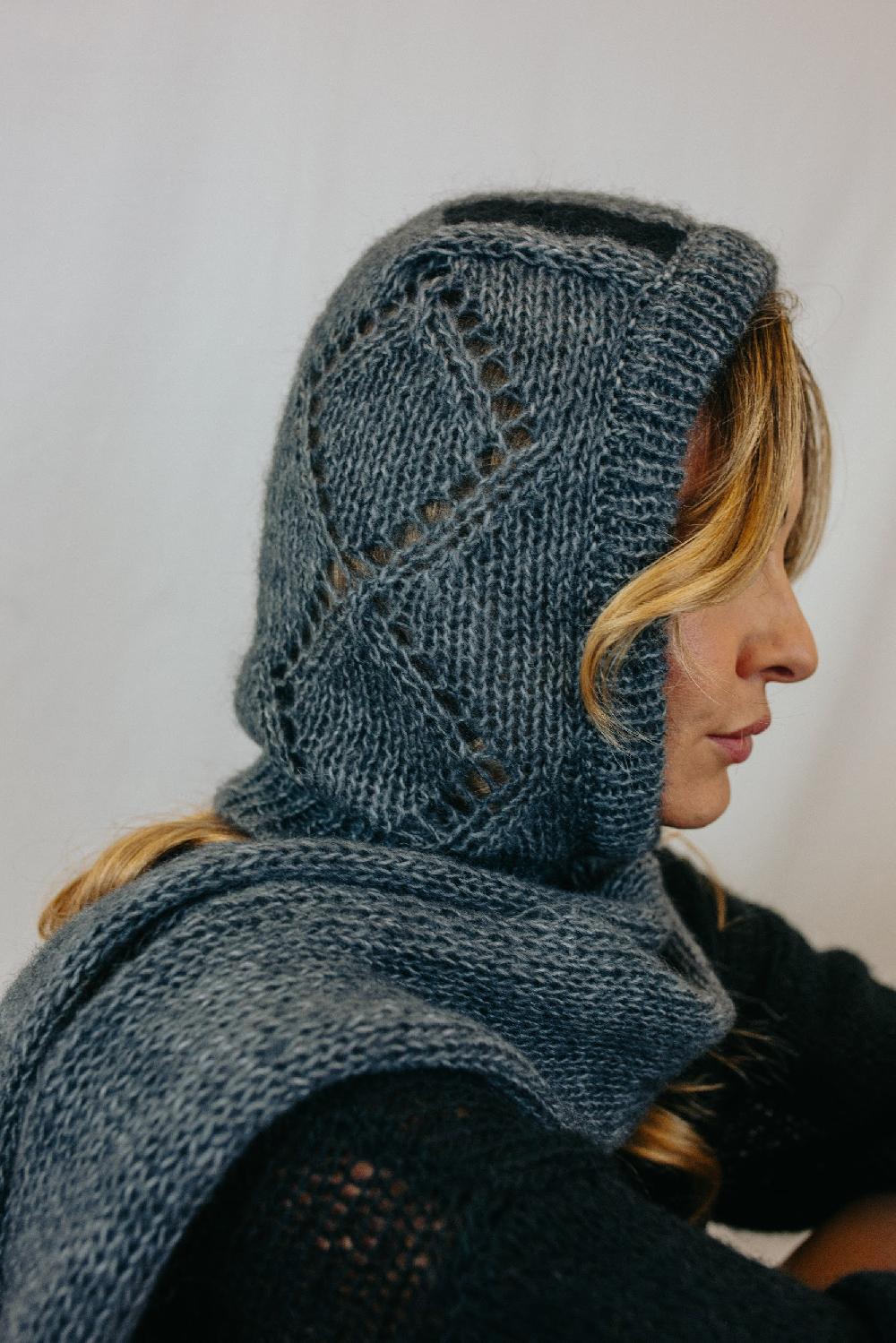 Tricot à Porter Balaclava con trafono a rombi Vendita Calda