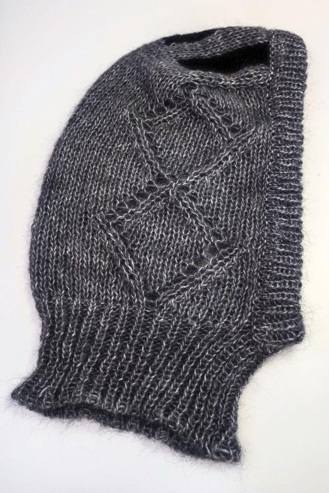 Tricot à Porter Balaclava con trafono a rombi Vendita Calda