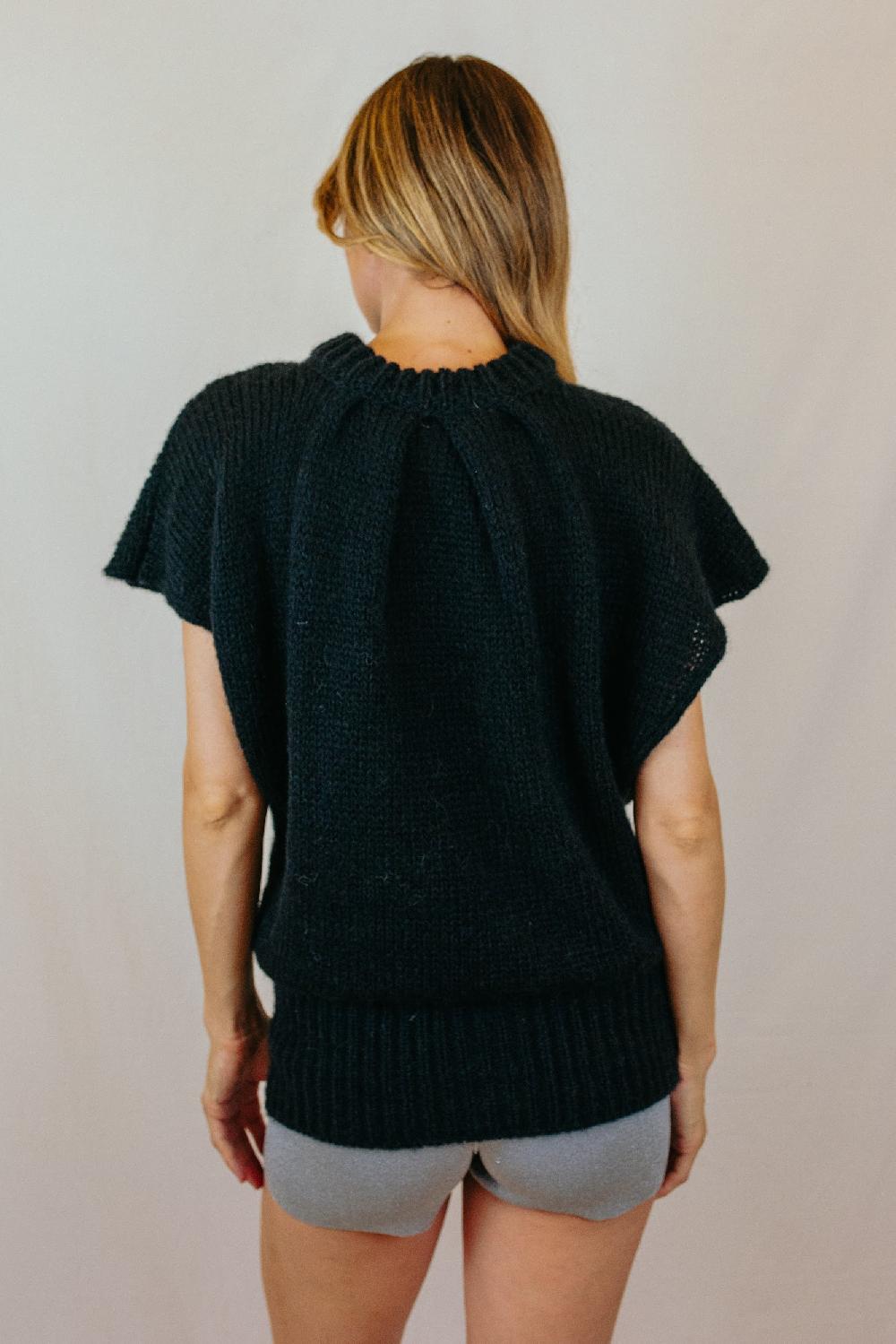 Tricot à Porter Maxi gilet taglio girocollo Vendite Flash