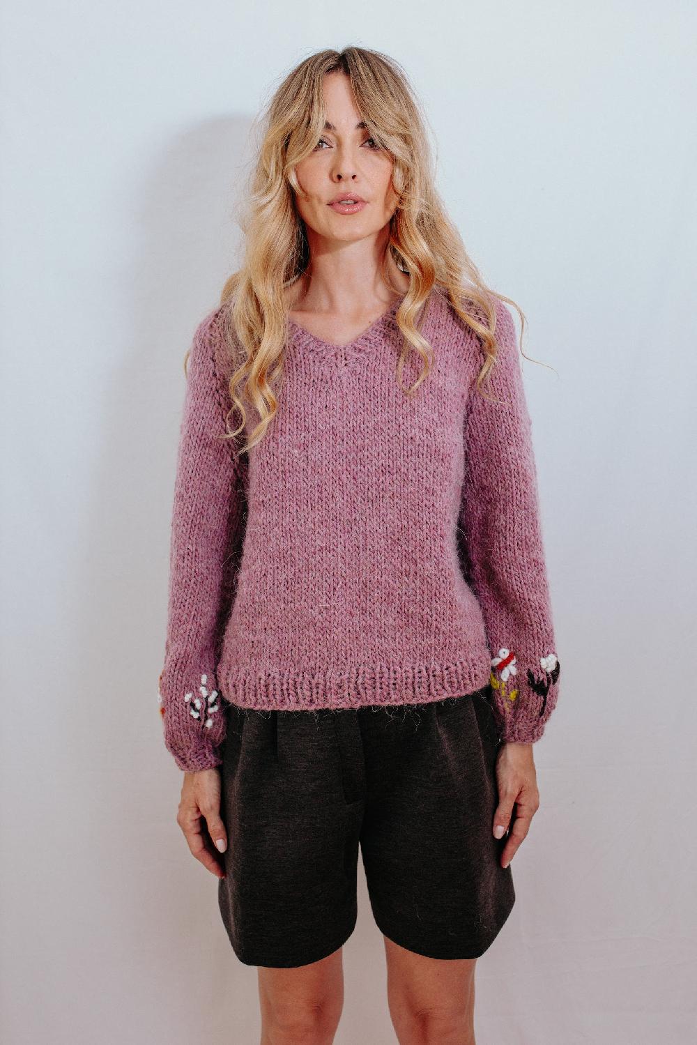 Tricot à Porter Maglia raglan scollo a V Comprane uno, ottenene uno gratis