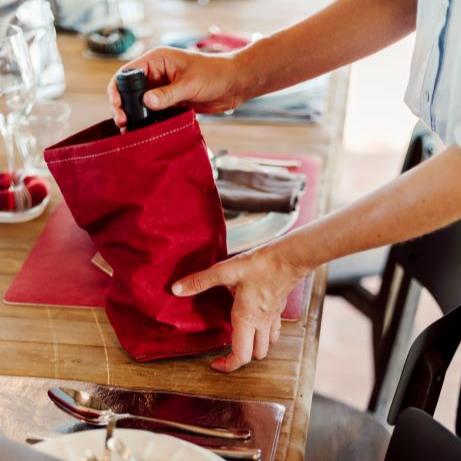 Uashmama Uashmama Wine Bag | Table Decor | Single Bottle – Uashmama UK Convenienza