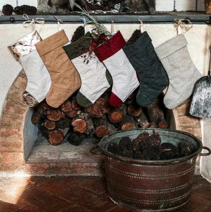 Uashmama Uashmama Large Christmas Stocking | Vegan Paper Decor – Uashmama UK Outlet