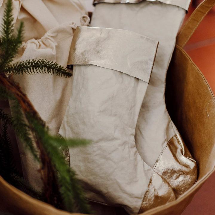 Uashmama Uashmama Large Christmas Stocking | Vegan Paper Decor – Uashmama UK Outlet