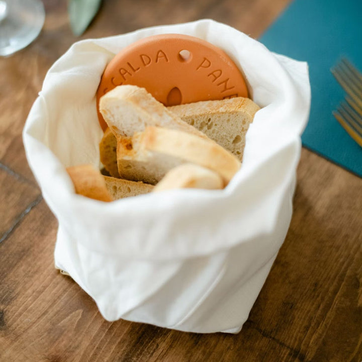 Uashmama FIOCCO LINEN BREAD BAG AND SCALDAPANE GIFT SET – Uashmama UK In Vendita