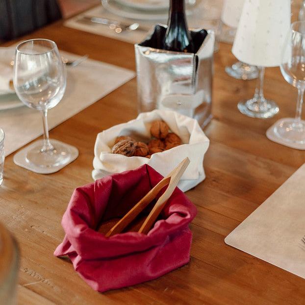Uashmama FIOCCO LINEN BREAD BAG AND SCALDAPANE GIFT SET – Uashmama UK In Vendita