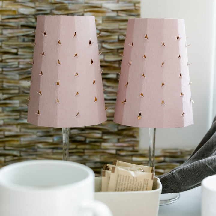 Uashmama Uashmama Lampshade For Wine Glass With Tealight | Wineshade – Uashmama UK In Saldo