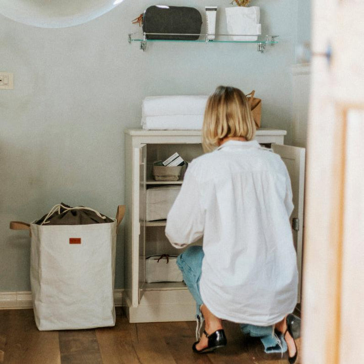 Uashmama Uashmama Laundry Bag | Drawstring Top | Sustainable Home – Uashmama UK Promozione Limitata