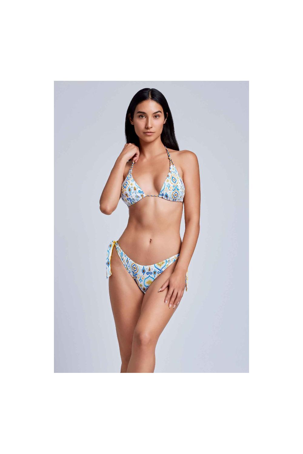 Vacanze Italiane Bikini a triangolo Kiwi Prezzo Ridotto