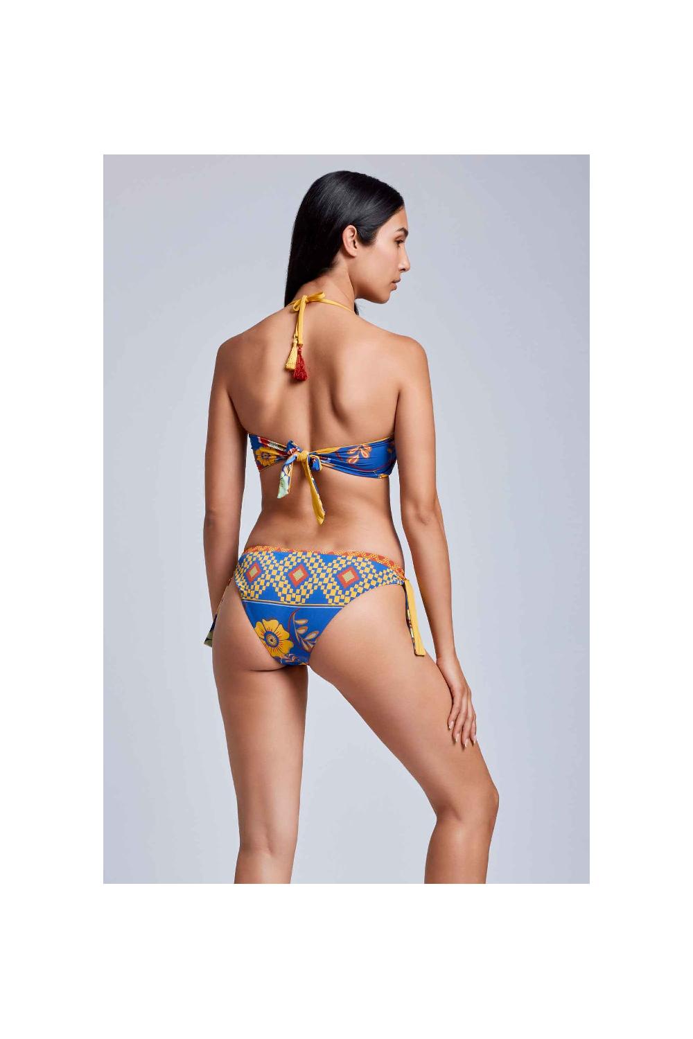 Vacanze Italiane Bikini a fascia con coppe Lampone Outlet