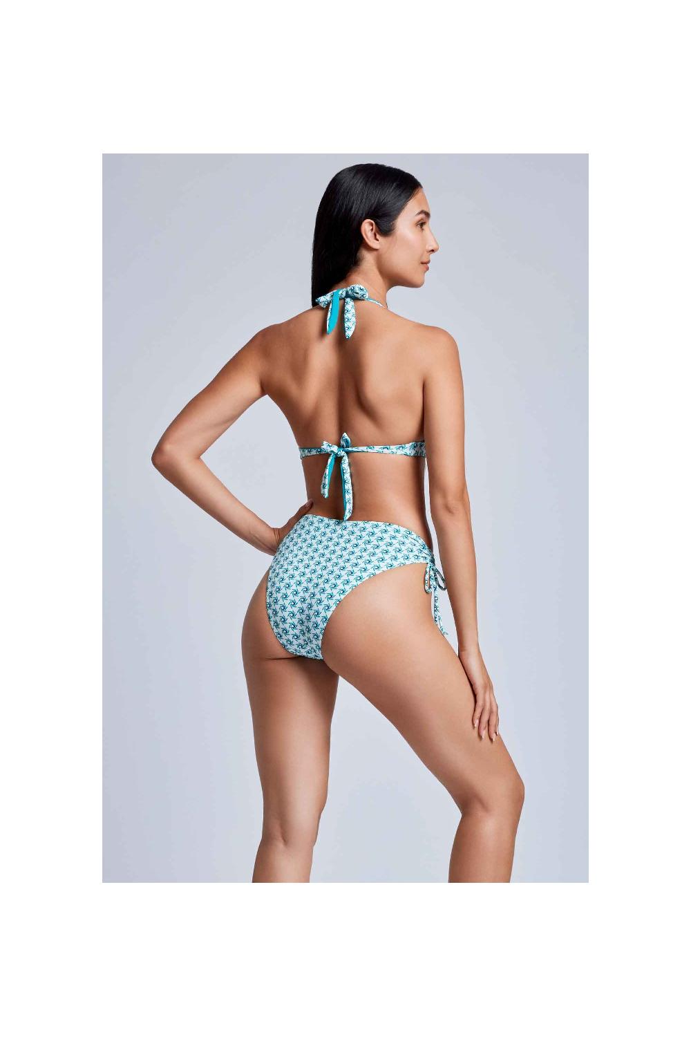 Vacanze Italiane Bikini con allacciatura al collo Fragola Vendita Economica