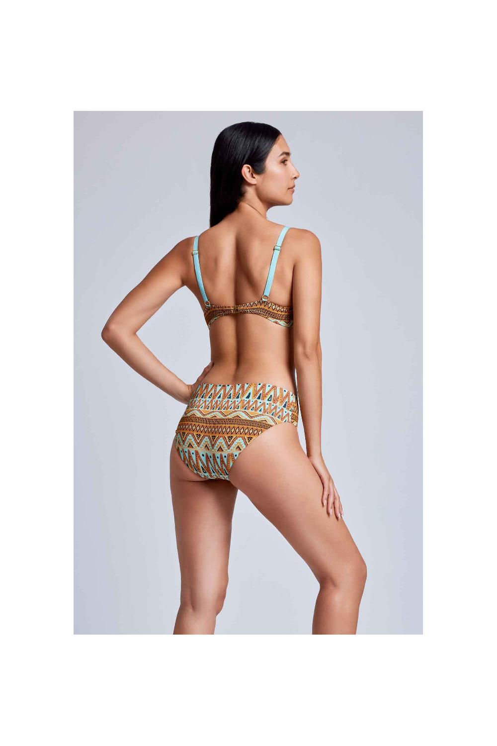 Vacanze Italiane Bikini con ferretto Mora coppa D 2025