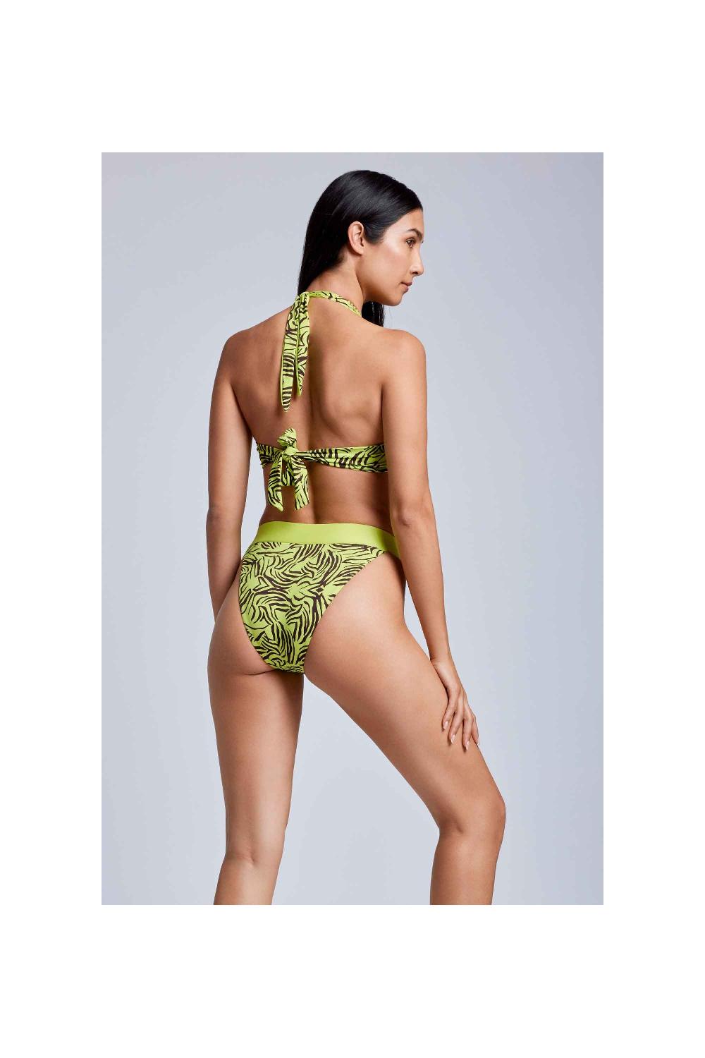 Vacanze Italiane Bikini con allacciatura al collo Nocciola Vendita