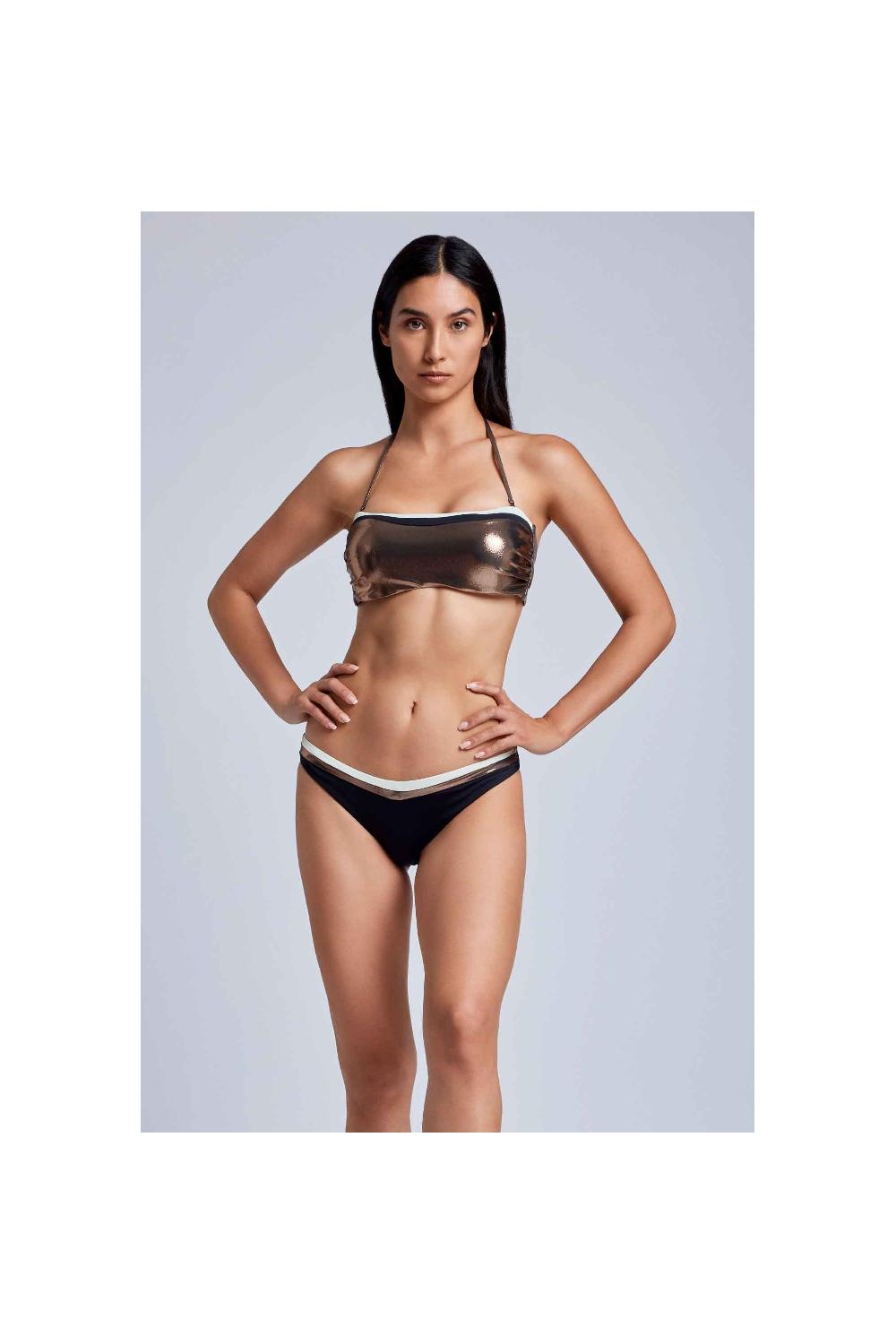 Vacanze Italiane Bikini a fascia Ribes Presa
