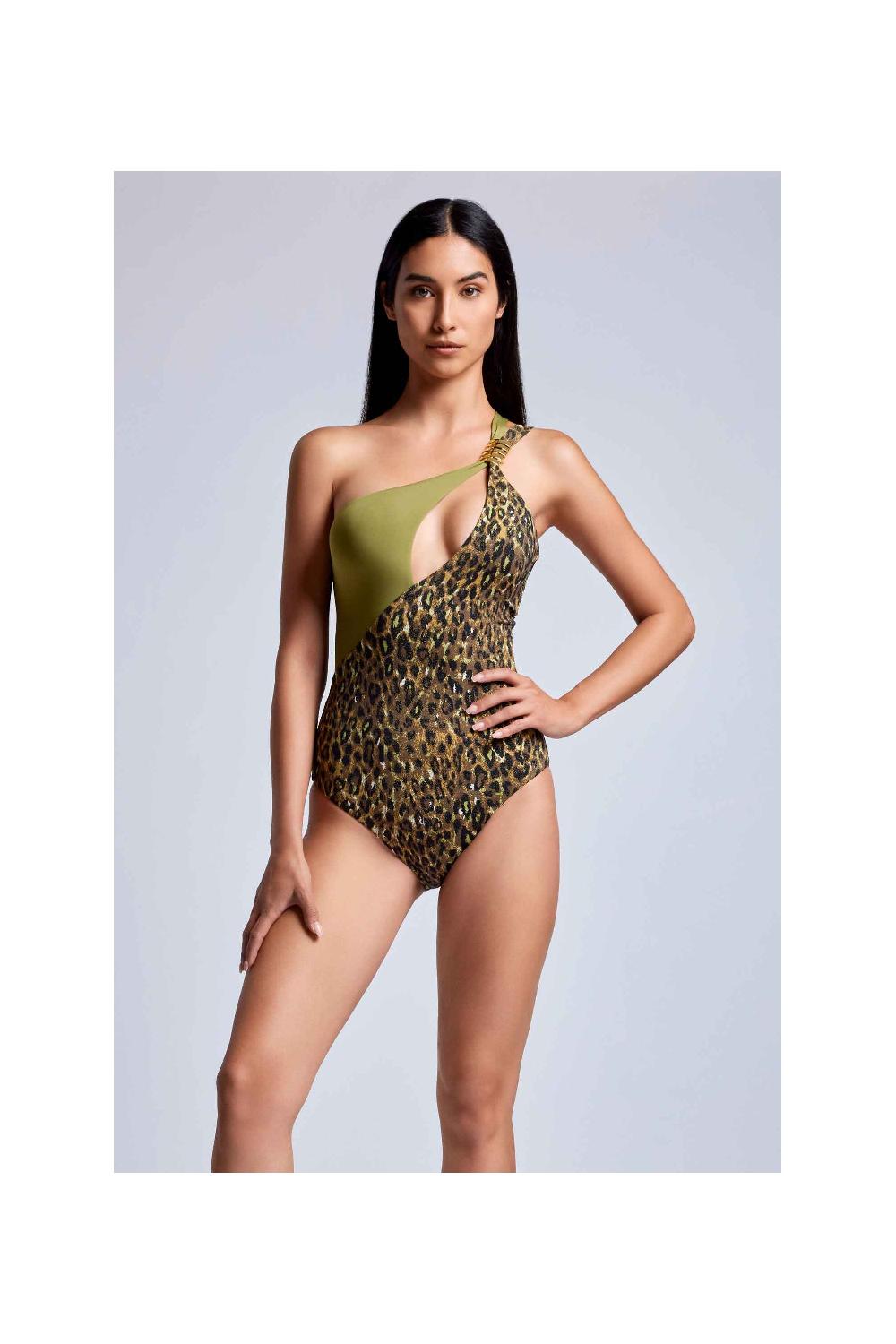 Vacanze Italiane Costume intero monospalla Olivia Spedizione Gratuita