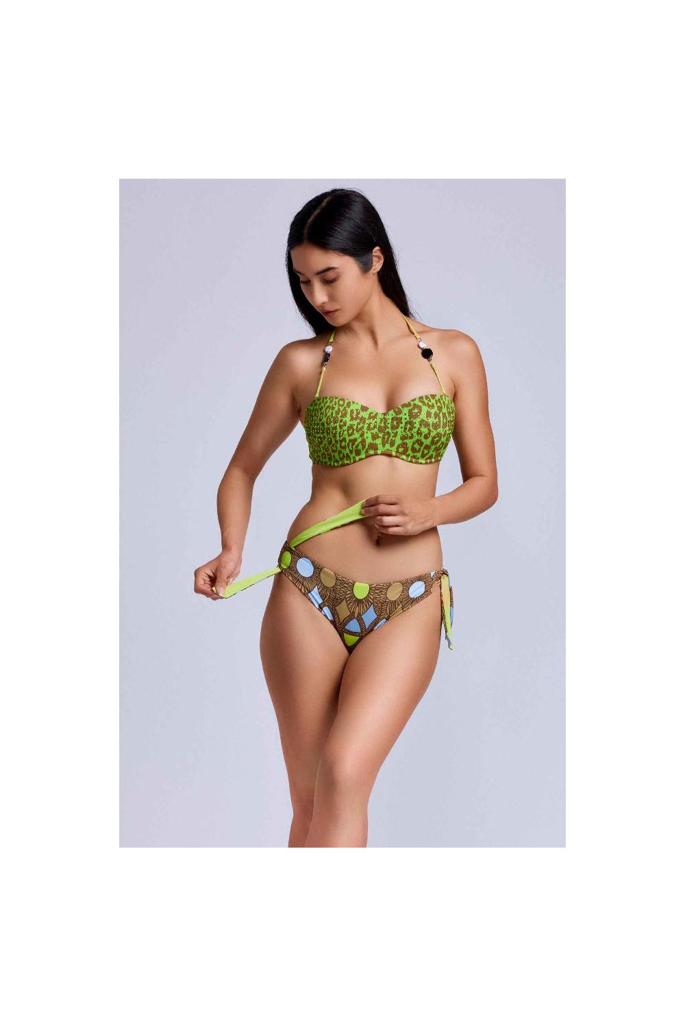 Vacanze Italiane Bikini a fascia con coppe Lampone Soddisfazione Garantita