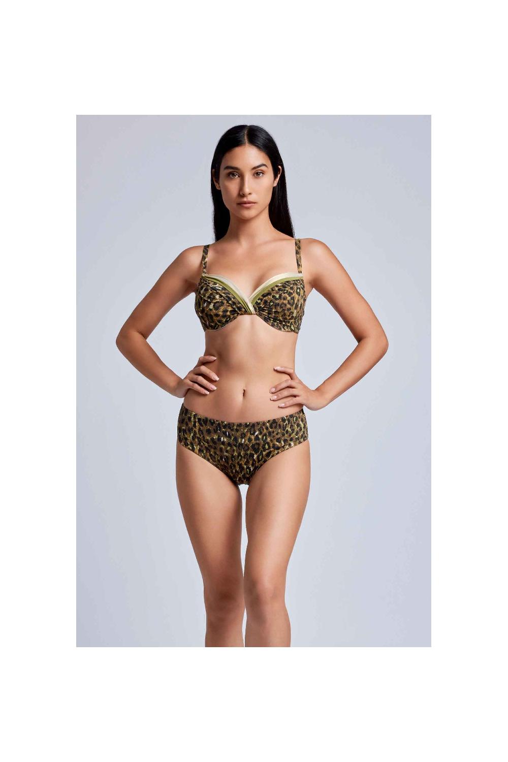 Vacanze Italiane Bikini con ferretto Mora Economico