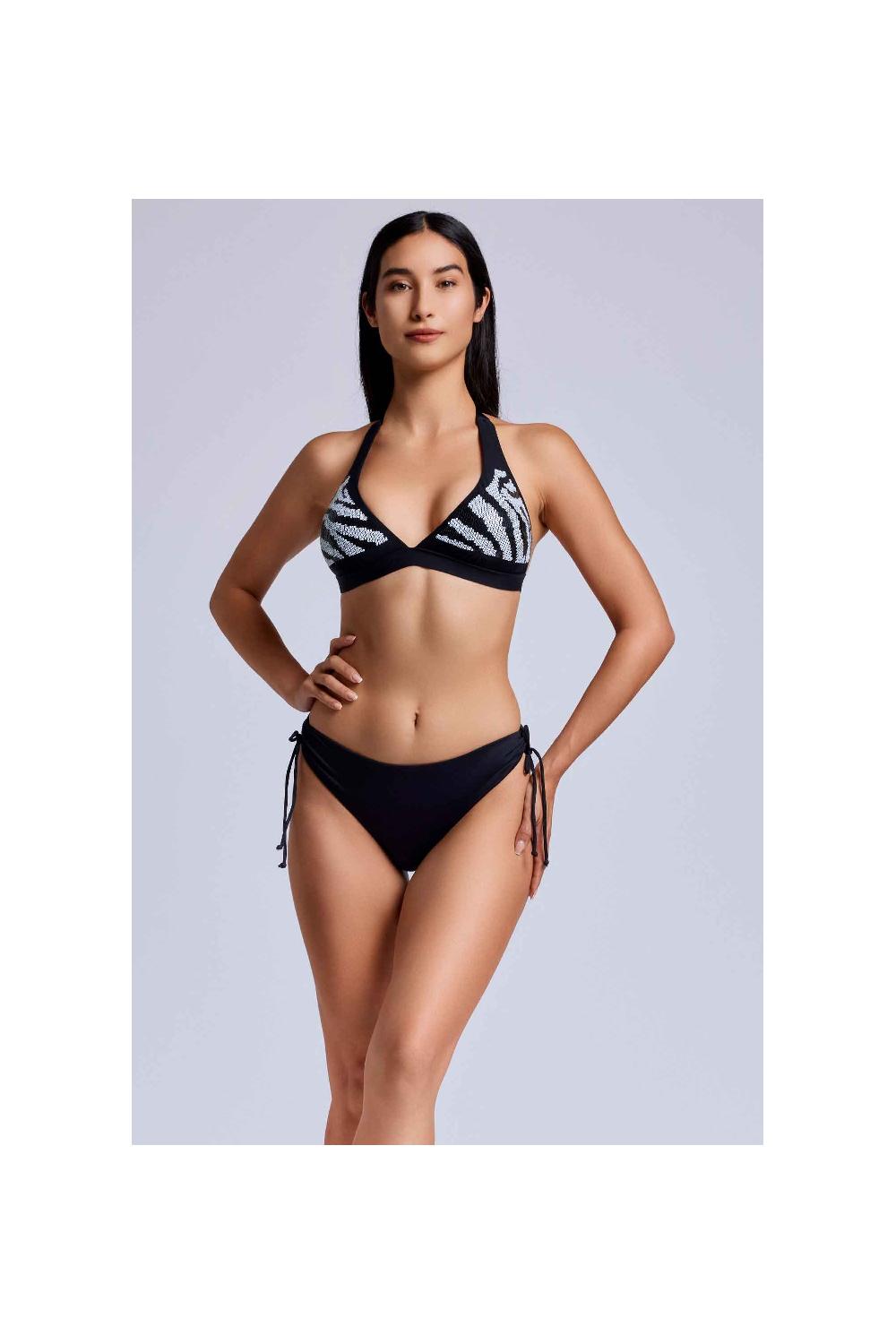 Vacanze Italiane Bikini con allacciatura al collo Fragola Offerte