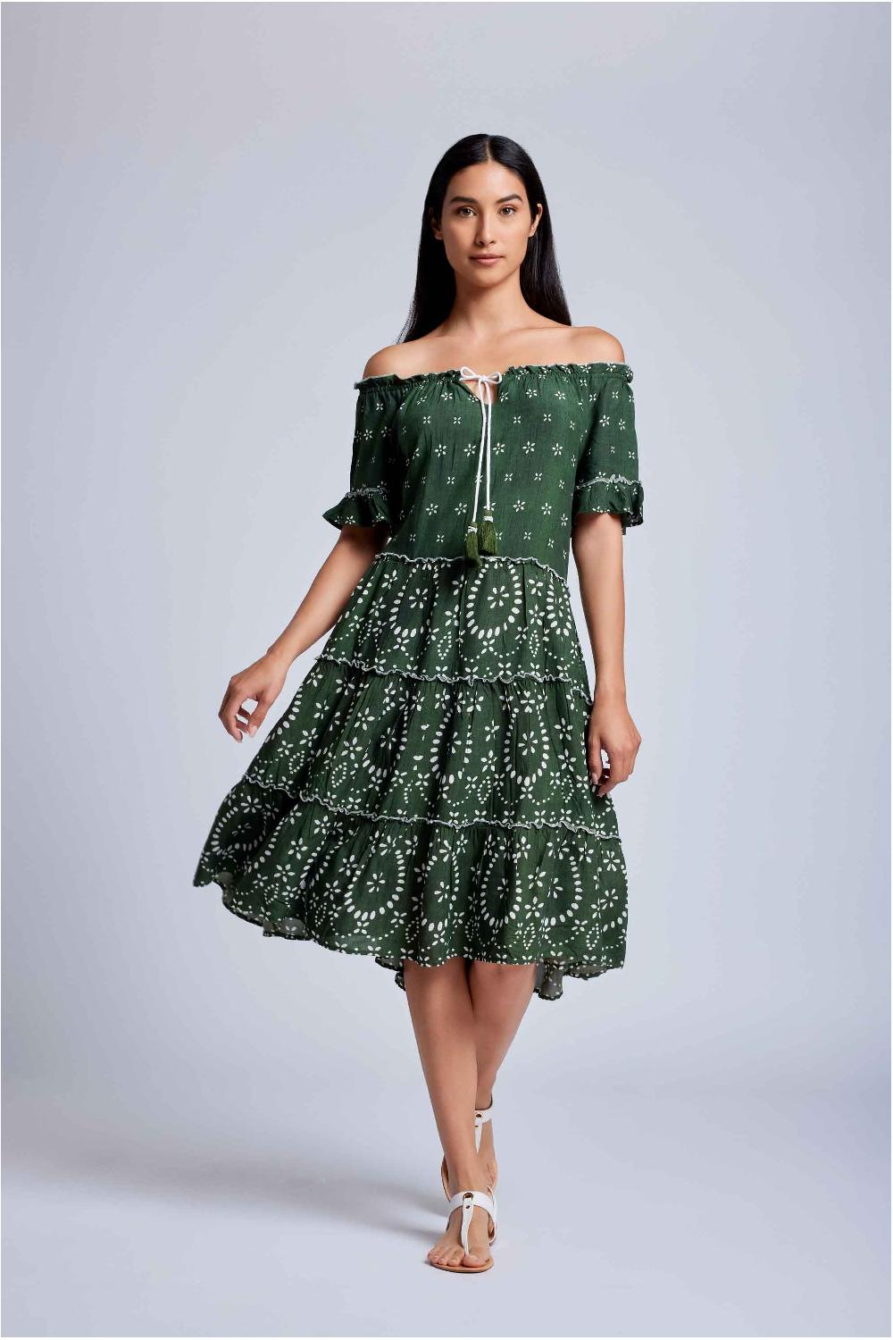 Vacanze Italiane Agata 3/4 Sleeves Dress Online
