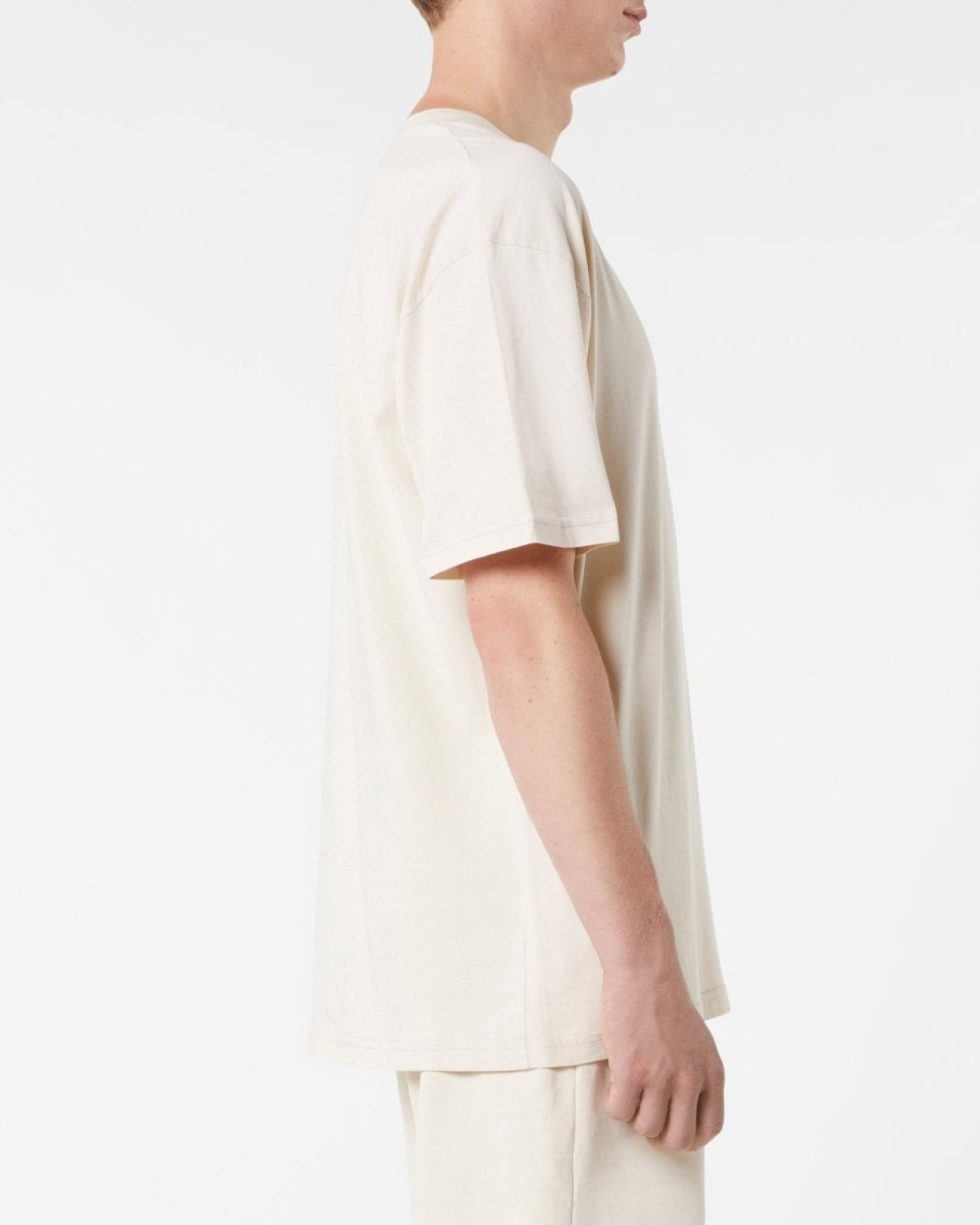 Vision Of Super SAND T-SHIRT WITH EMBROIDERED FLAMING HEART Vendita Economica