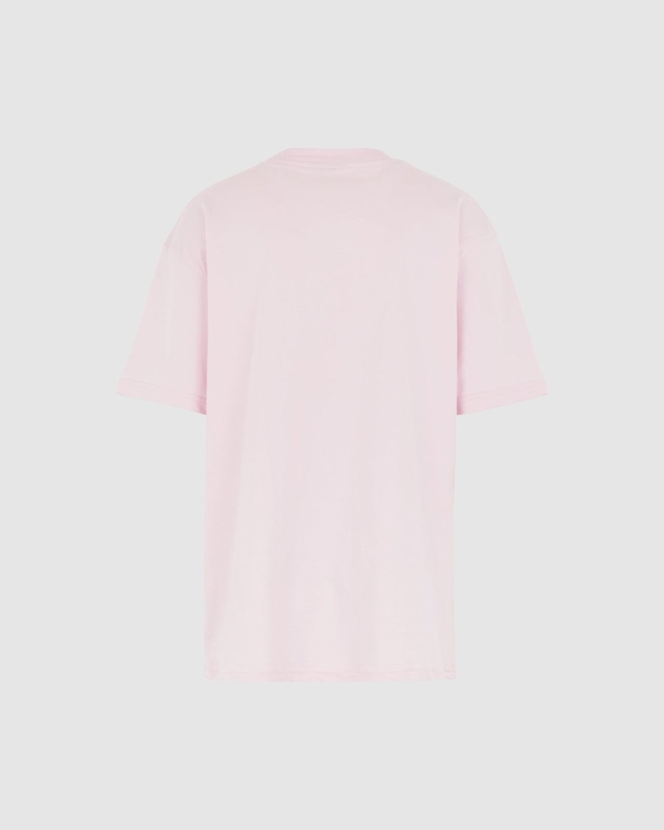 Vision Of Super PINK T-SHIRT WITH EMBROIDERED FLAMING HEART Soddisfazione Garantita
