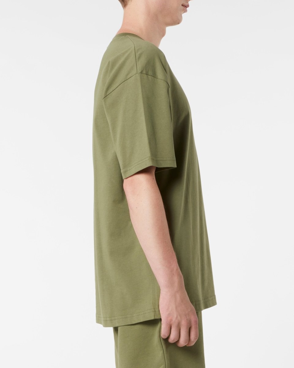 Vision Of Super GREEN T-SHIRT WITH EMBROIDERED FLAMING HEART Only for today