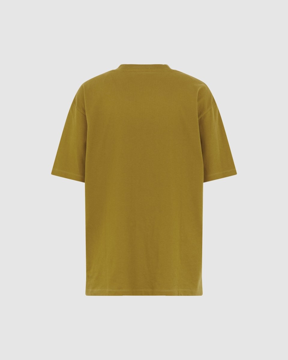 Vision Of Super PLANTATION T-SHIRT WITH EMBROIDERED FLAMING HEART Saldi