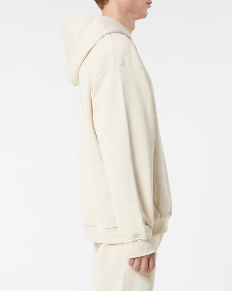 Vision Of Super SAND HOODIE WITH EMBROIDERED FLAMING HEART In Linea