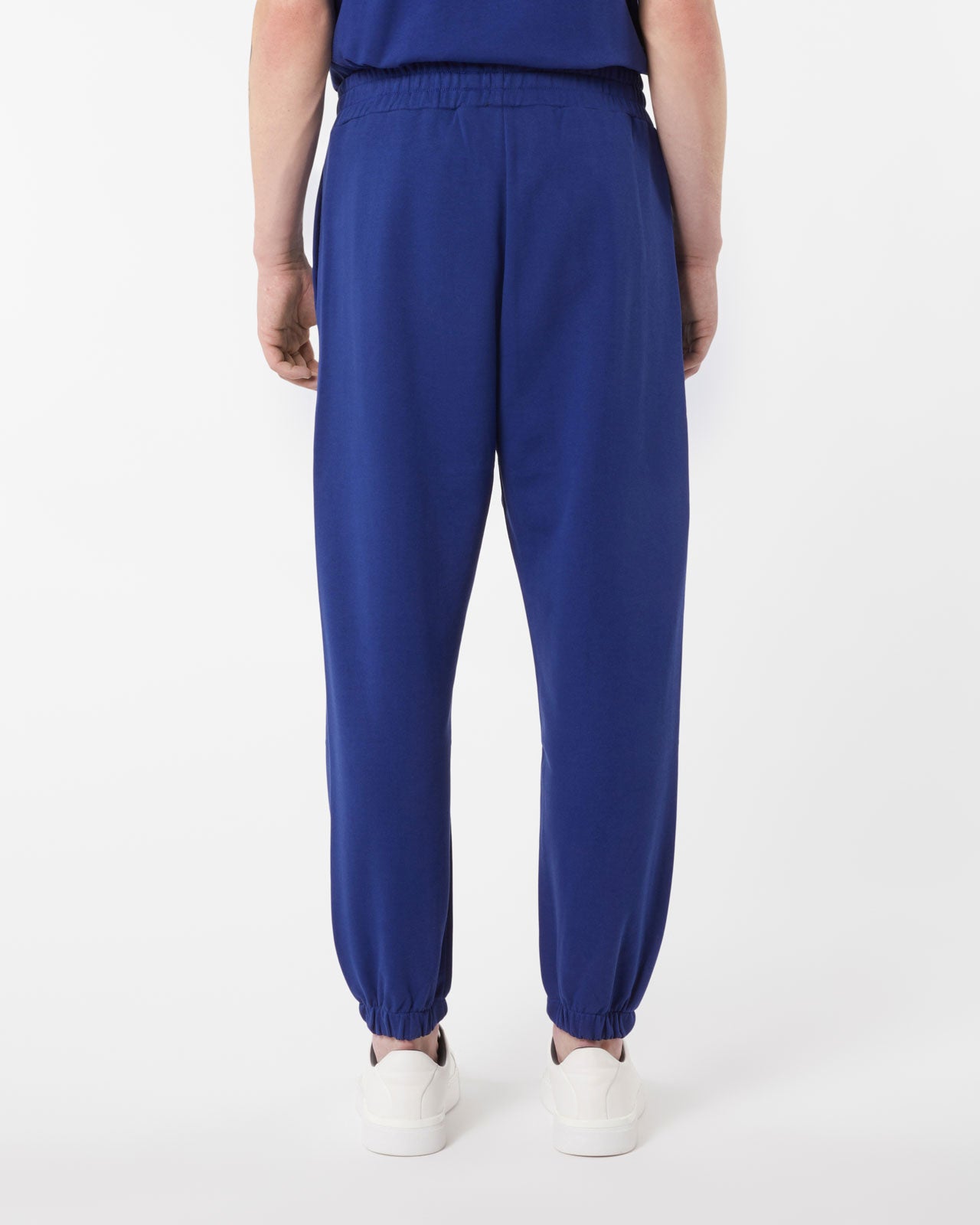 Vision Of Super BLUE PANTS WITH EMBROIDERED FLAMING HEART Nuovo