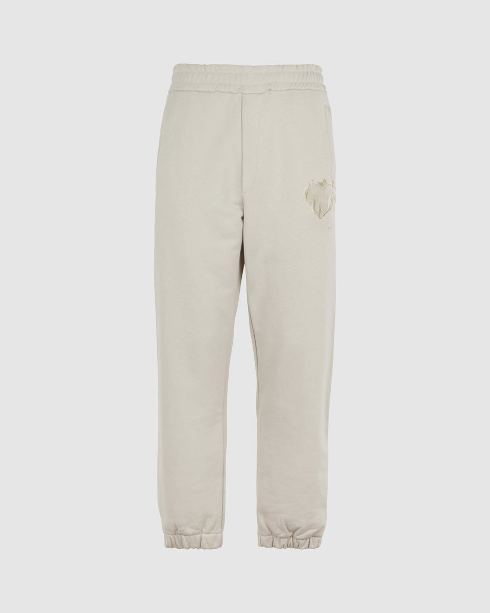 Vision Of Super LONDON FOG PANTS WITH EMBROIDERED FLAMING HEART 2025