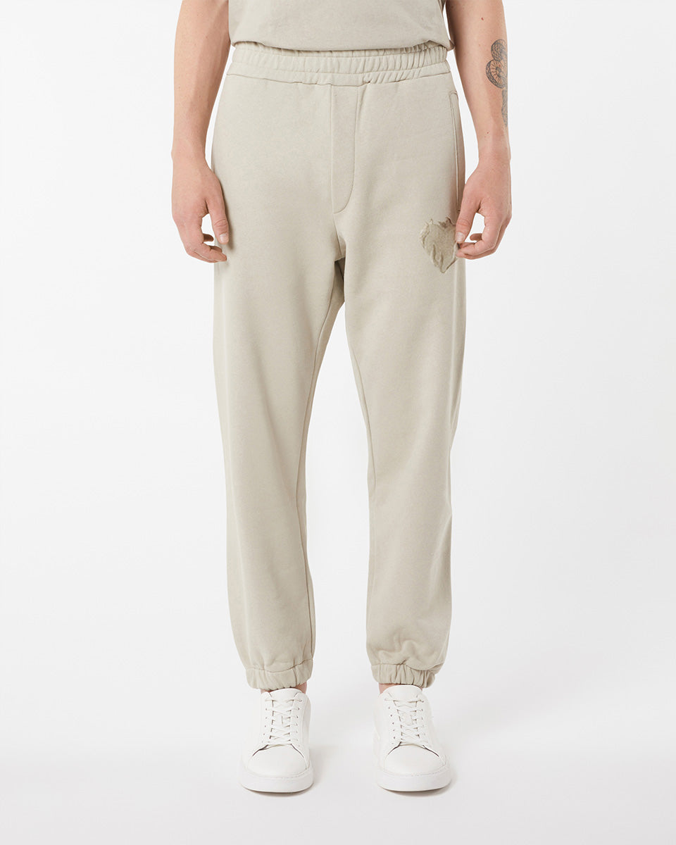 Vision Of Super LONDON FOG PANTS WITH EMBROIDERED FLAMING HEART 2025