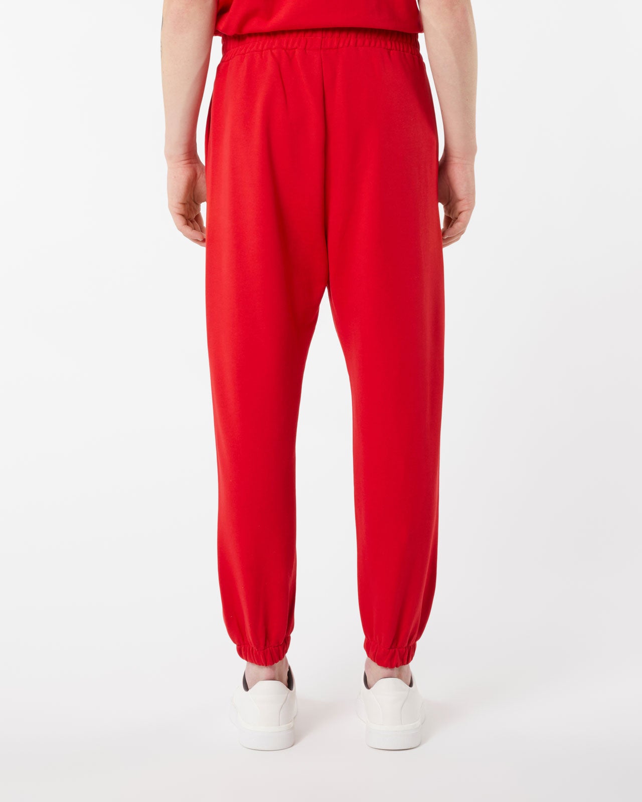 Vision Of Super RED PANTS WITH EMBROIDERED FLAMING HEART 2025
