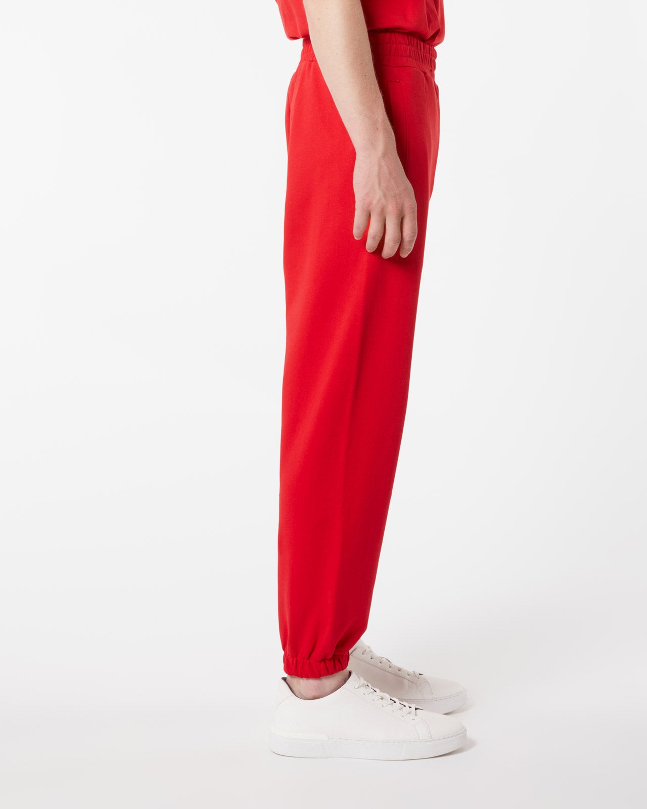 Vision Of Super RED PANTS WITH EMBROIDERED FLAMING HEART 2025