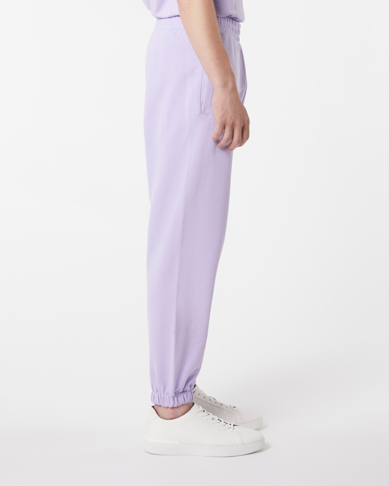 Vision Of Super LILAC PANTS WITH EMBROIDERED FLAMING HEART Acquista Ora