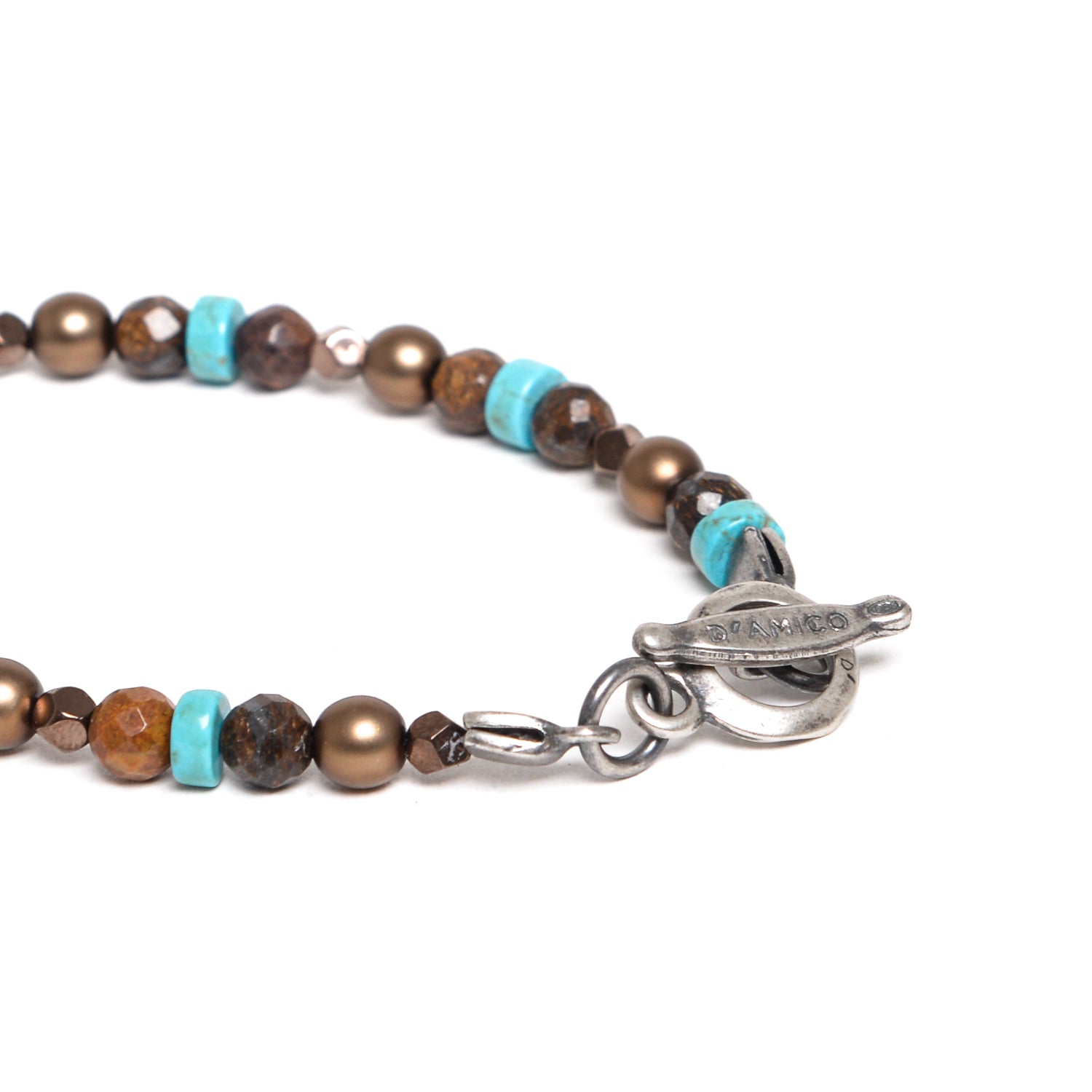 D'AMICO Bracciale Fusion Turchese Qualità