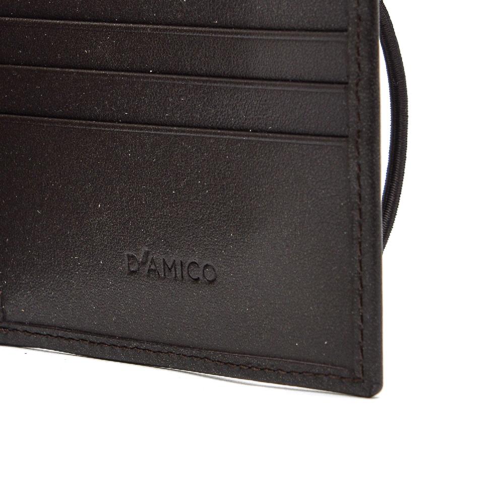 D'AMICO Portafoglio Classico Pieghevole 1 lato Pelle Testa Moro Fino Al -60%