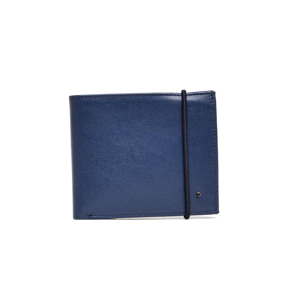 D'AMICO Portafoglio Classico Pieghevole 1 lato Pelle Blu Offerta
