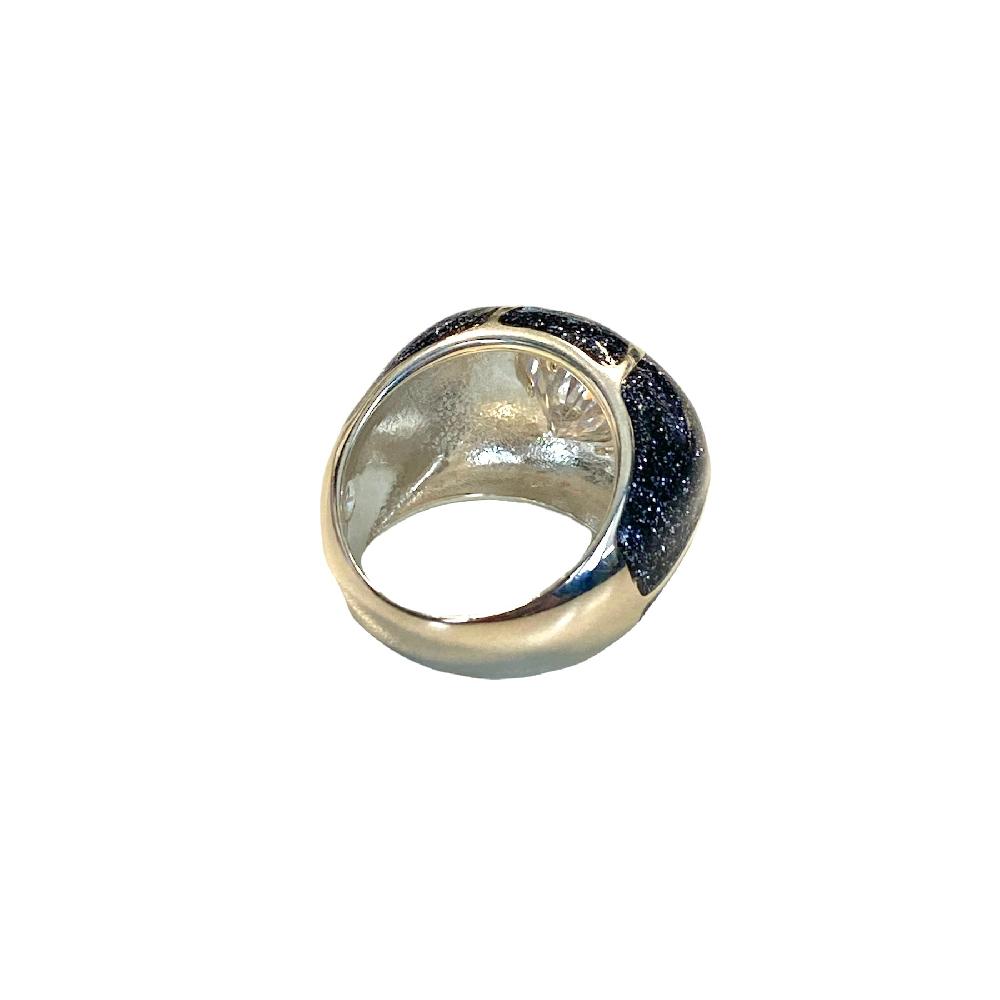 D'AMICO Anello Stella Glitter Blue Navy Acquista Ora