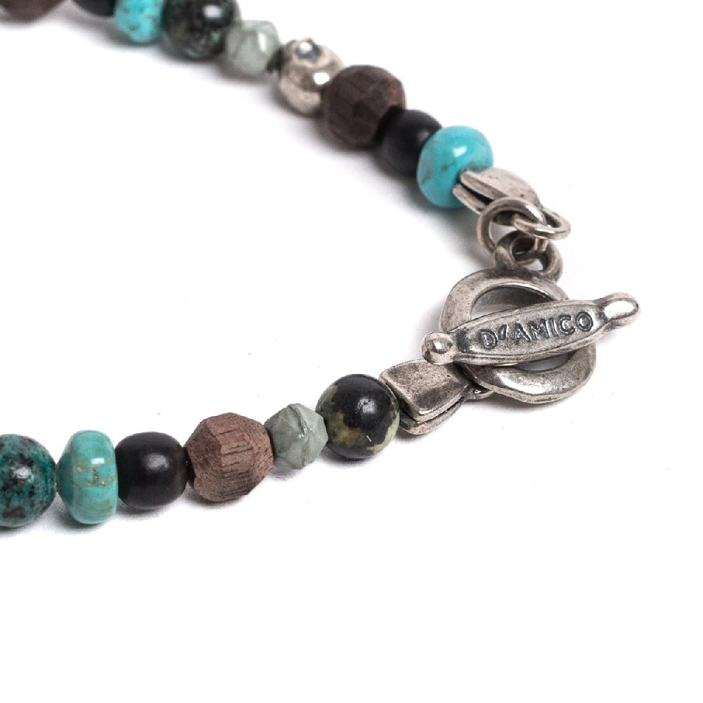 D'AMICO Bracciale Fusion Turquoise Vendita Calda