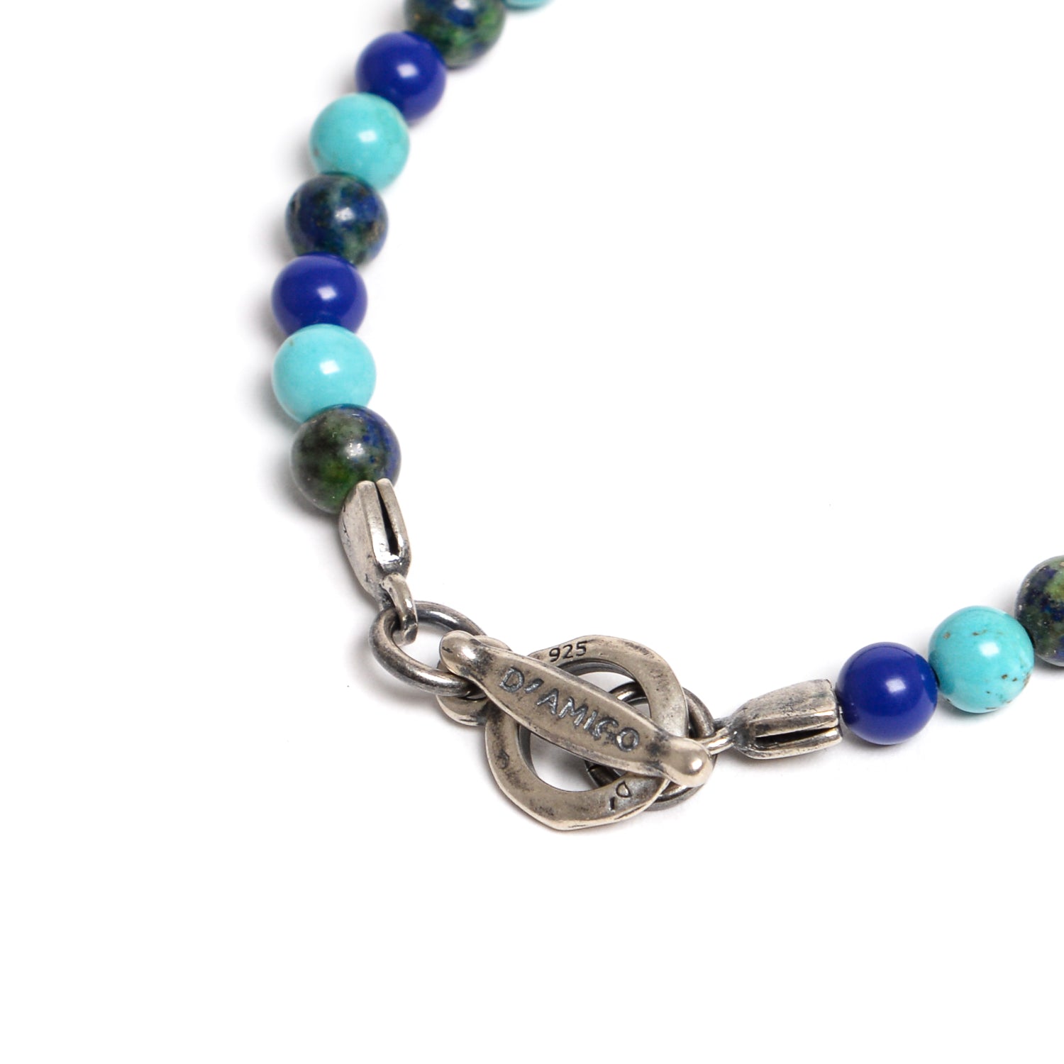 D'AMICO Bracciale Catenina Lapis + Palline Nodo Vendite Flash