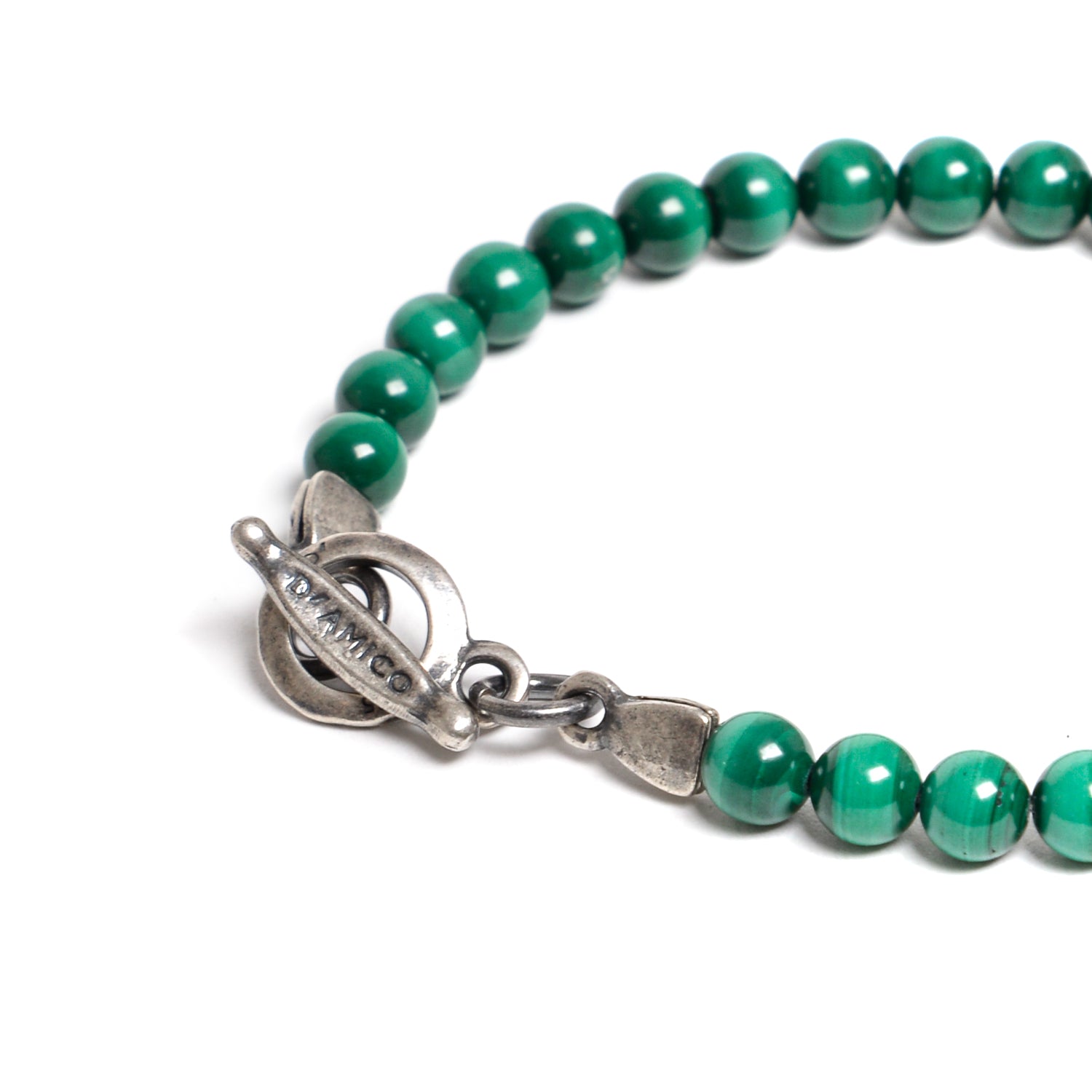 D'AMICO Bracciale Malachite e Argento Outlet