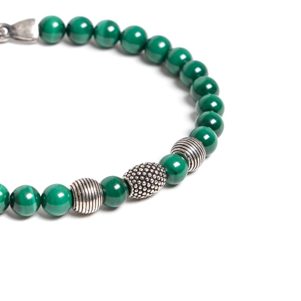 D'AMICO Bracciale Malachite e Argento Outlet
